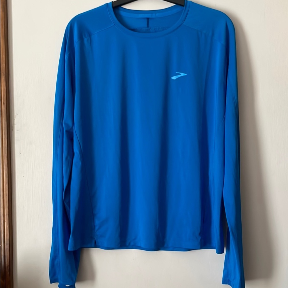 Brooks Vibrant Blue Performance Top